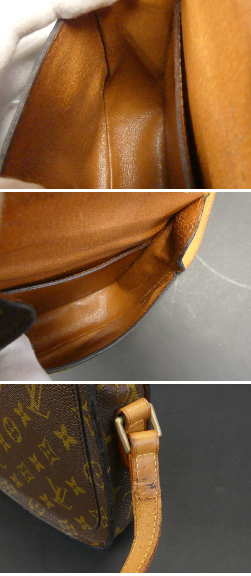 s973 正規 ビンテージ ルイ ヴィトン モノグラム ミニ サンクルー