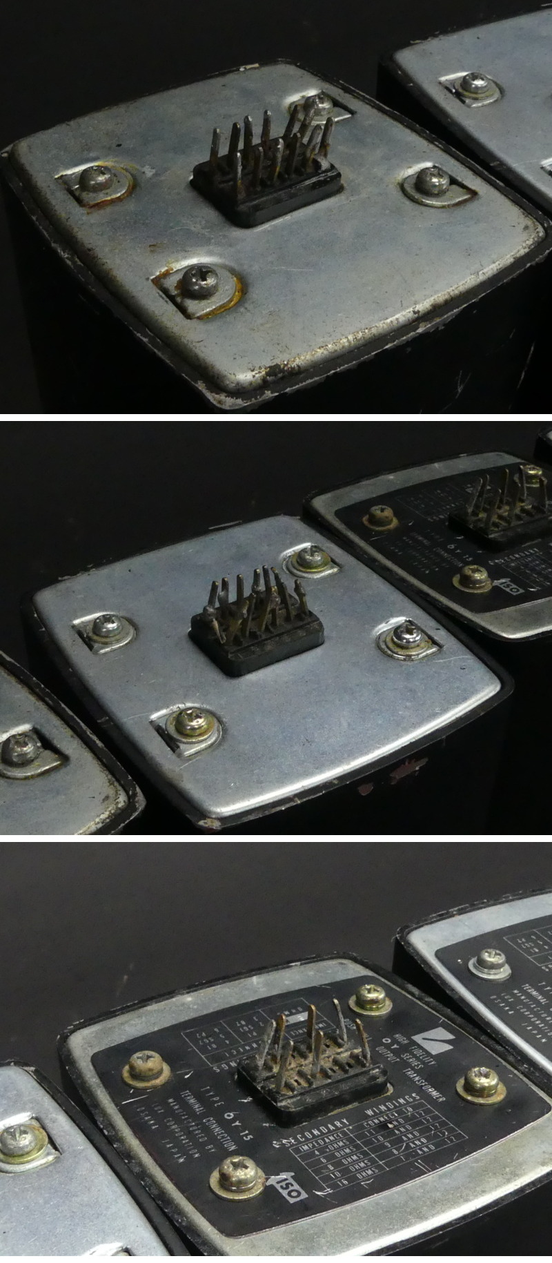 OY-15-5K ラックス LUX 希少出力トランス 2台 動作品 その15