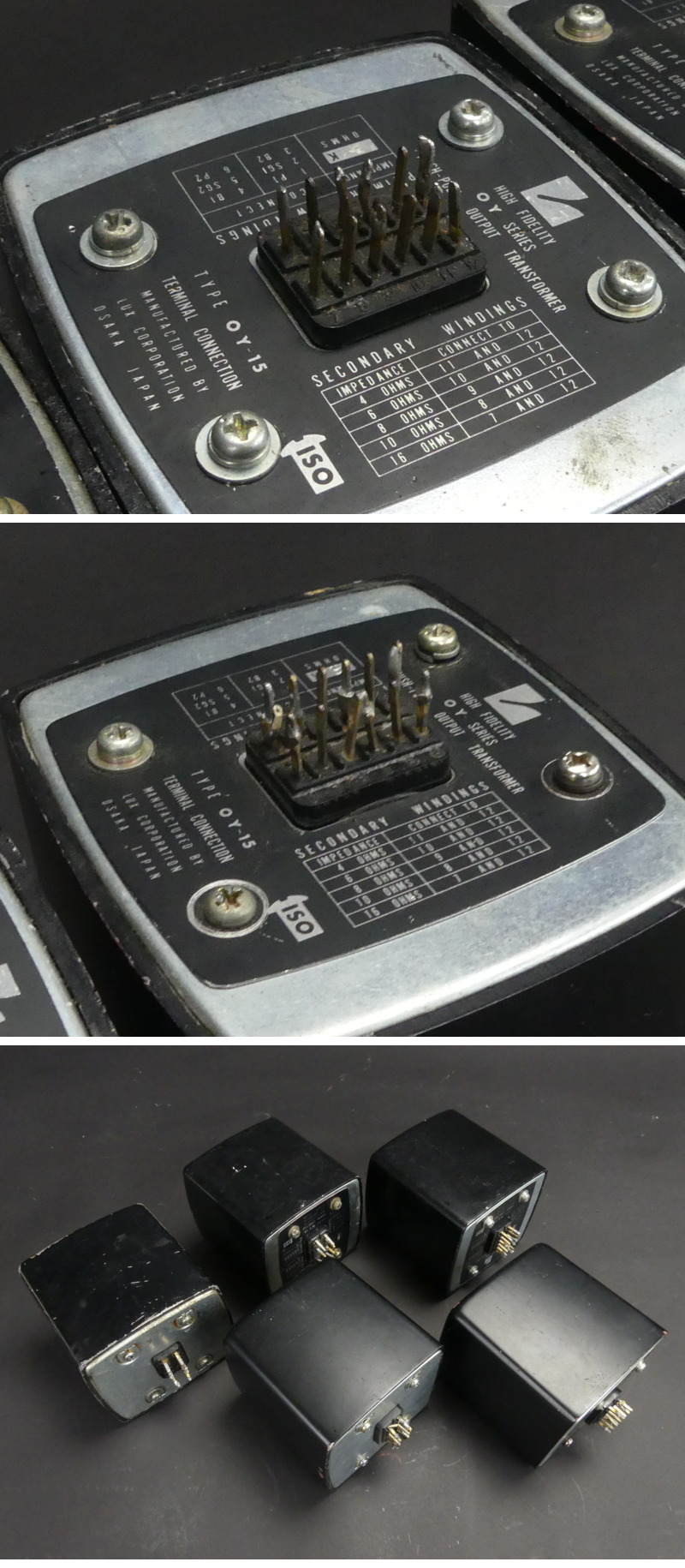 LUX 出力トランス OY15-5 OY-15-5K ラックス LUX 希少出力トランス 1台